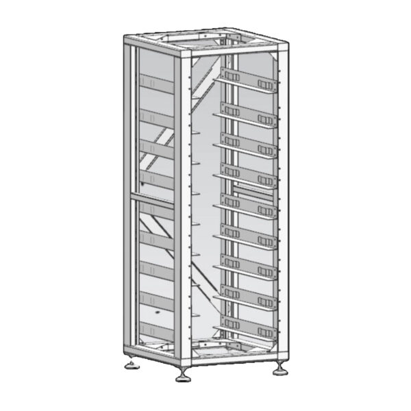 DEYE 3U-ORMAR - 9 - Standardnih 19 inča