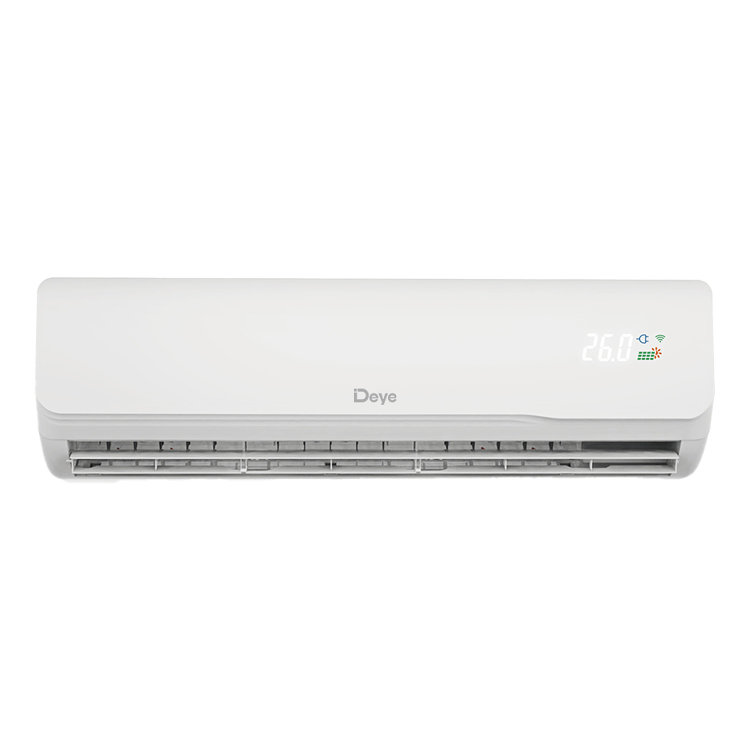 DEYE DWGA21-ACDCBLW-12KR2(EU) 3,5 kW AC/DC (povezano/izvan mreže) solarni klima uređaj DC inverter R32 mono-split zidna izvedba unutarnja + vanjska jedinica hlađenje i grijanje